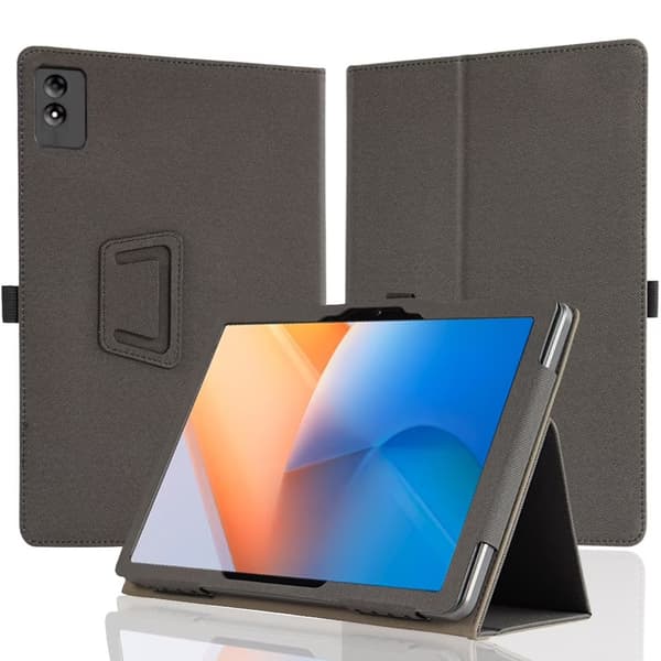 Fodral för Blackview Tab 90WiFi 11\", PU-läder, stativfunktion, handrem, skyddande