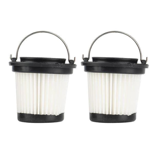 2 STK Egnet til VX, V Mini Trådløs Støvsuger Speciel Kompositfilter 2.0 black  gray