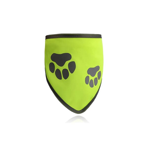 Reflekterande husdjursscarf, justerbar passform, storlek M, säkerhetshundbandana