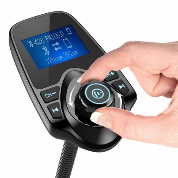 Bluetooth FM-lähetin MP3-soitin, USB SD-kortti, handsfree-puhelut, auto