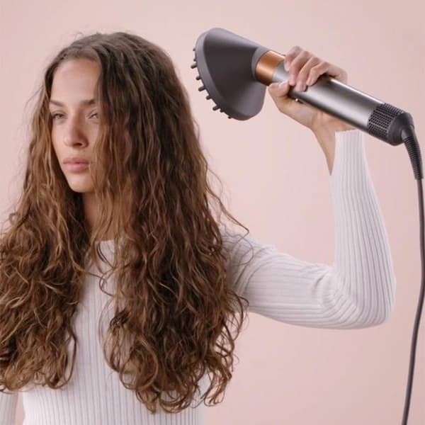Hårdiffuser til Dyson Airwrap HS01 HS05, Volumengivende Dyse til Naturlige Krøller, Krusreduktion