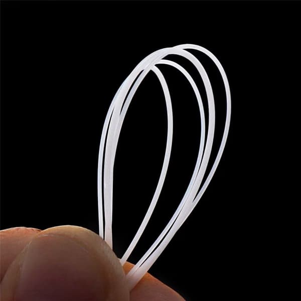 Hvite nylon-ukulelestrenger, 16-dels sett, erstatning for 21 23 26 tommer