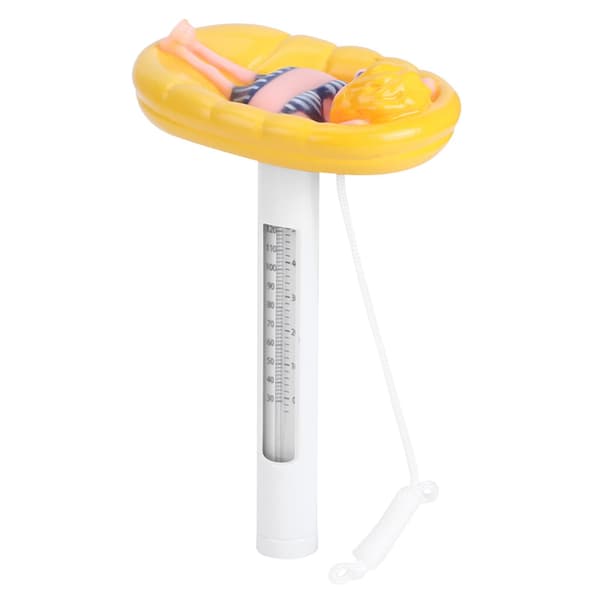 Flydende swimmingpooltermometer, tegneserieform, temperaturmåler med ℉/℃ display