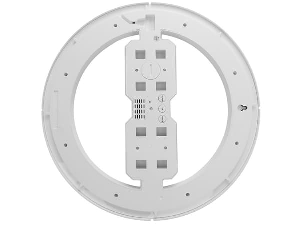 LED Vækkeur med Termometer, Digitalt Display, Baggrundsbelysning, 12/24H, Vægmontering eller Skrivebord