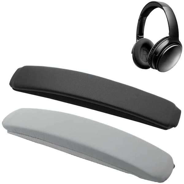 Huvudbandskudde för Bose QC35/QC25 hörlurar, grå, ersättningsvaddering Grey