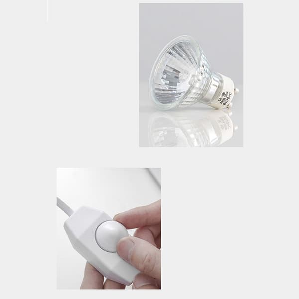 Dimbar lysvarmelampe, palassbygningsdesign, aromasmeltelys for soverom