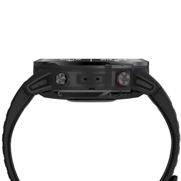 Rustfrit stålramme til Garmin Fenix 6, urrammedæksel, sort/hvid