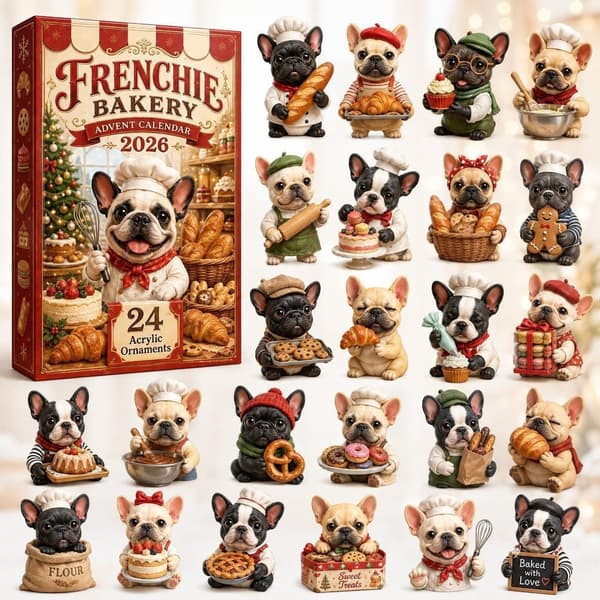 Dyrenes julekalender 2026, Akryl flat anheng blindboks, 38