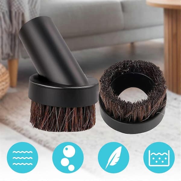 Dammsugartillbehör, Dammsugarborste och Munstycksset för Dammsugare med 32-35 mm D Black