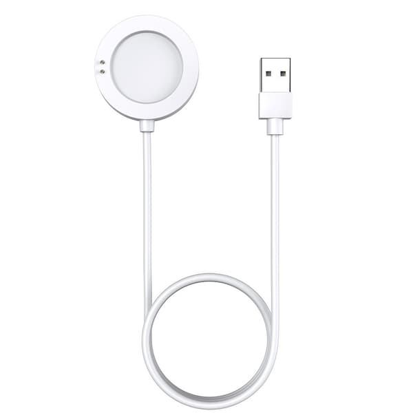 Lader til Xiaomi Watch S2, hvit, kompakt bærbar hurtigladekabel 1m
