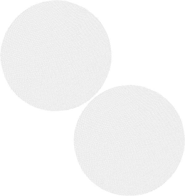 Genanvendelige 2-pak 26 cm silikone dampindsatser Non-stick varmebestandige foldbare dampmåtter til køkkenet