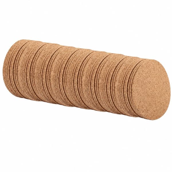 Drikkeunderlag i tre, 10-pakning, te kaffe koppmatte, servise, hjemmeinnredning, 90*3mm
