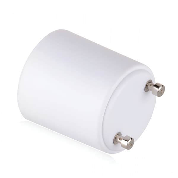 GU24 til E26 E27 Adapter for LED-pære, Skru-inn Sokkelomformer, 2-pakning