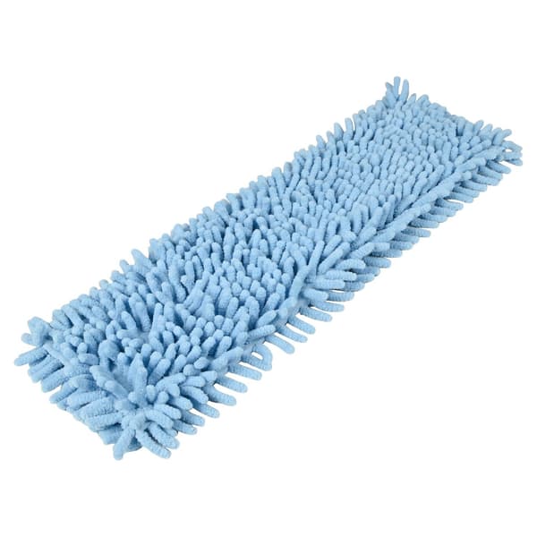 Chenille mopphuvud refill, 42cm, våt- och torrengöring, tvättbar, för golvmopp
