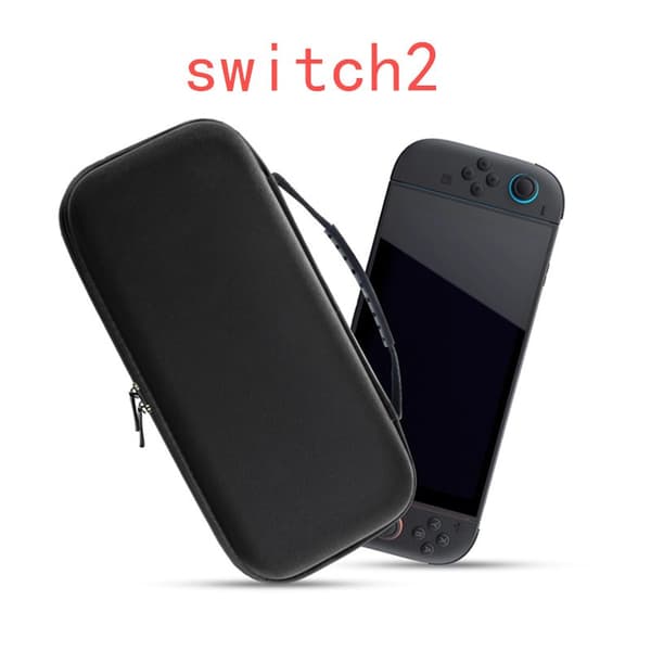 Hårt bärfodral för Switch2-konsol och tillbehör, stötsäker PU EVA resväska