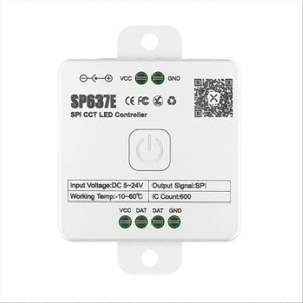 And-SP636E SPI Monokrom Kontroller DC5-24v Støtte 2.4G Berøringsfjernkontroll