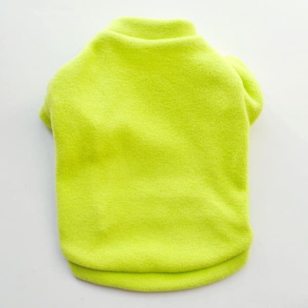 Hundefleecejakke Varm Sweatshirt, Efterår Vinter Kæledyrfrakke, XS S M L, Teddy Hvalp