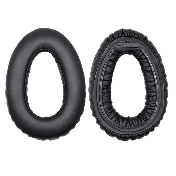 Erstatningsøreputer for Sennheiser PXC550 MB660, svart, proteinlær minneskum