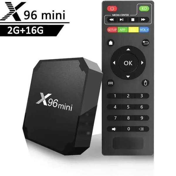 X96 Mini TV Box 2GB RAM 16GB ROM Android 9.0 4K HD 2.4G Multi-Core 64bit