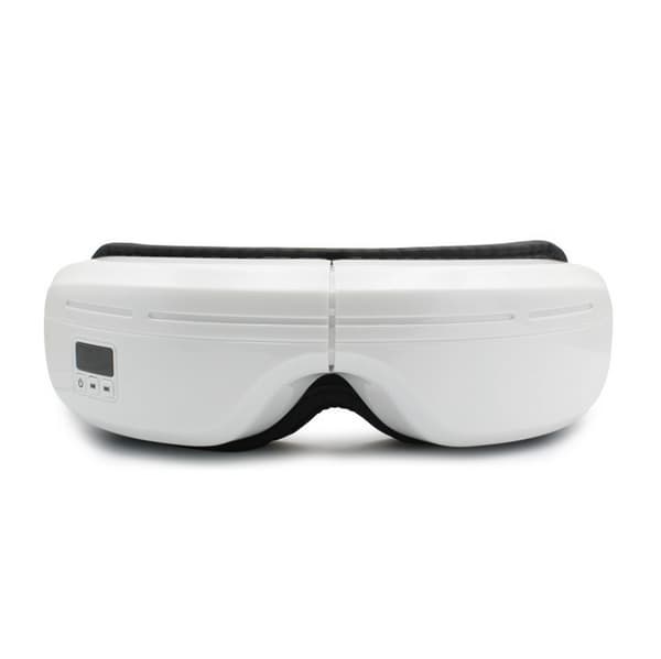 Øjenmassager med musikterapi, hvid, vibration og varme, afslapning