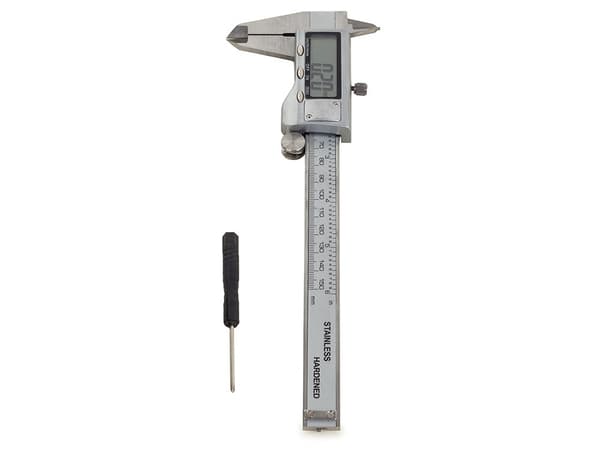 Digital skyvelære 0-150 mm, rustfritt stål, 0,02 mm nøyaktighet, elektronisk mikrometer