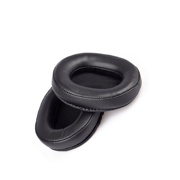 Erstatningsørepuder til Sony MDR-7506, MDR-V6, proteinlæder, sort