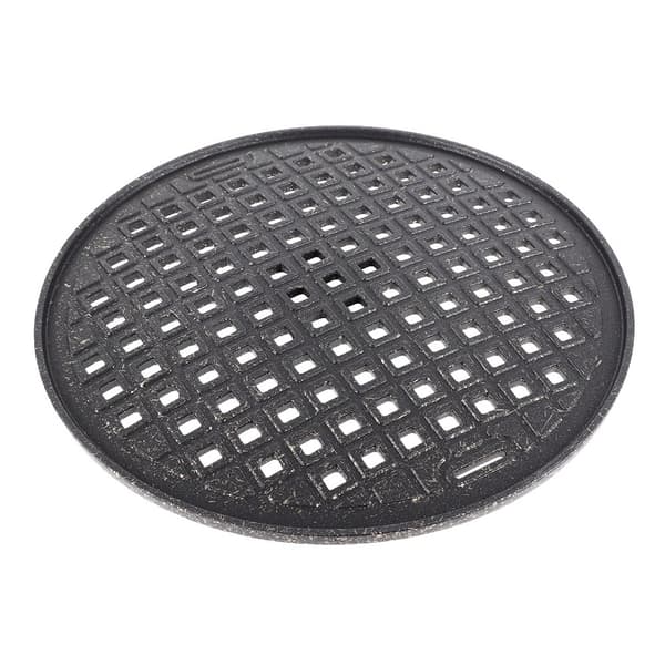 Rund non-stick grill med medicinsk sten, picnic og camping