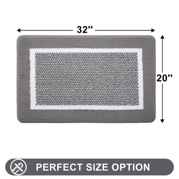 Innvendige dørmatter, absorberende smussfanger, sklisikker lav profil 60x90cm light gray