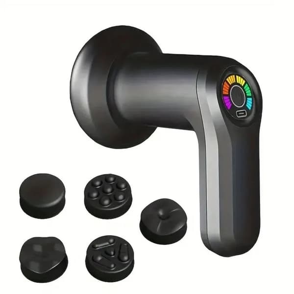Genopladelig Ansigtsmassagepistol, USB-opladning, til Restitution Efter Sport