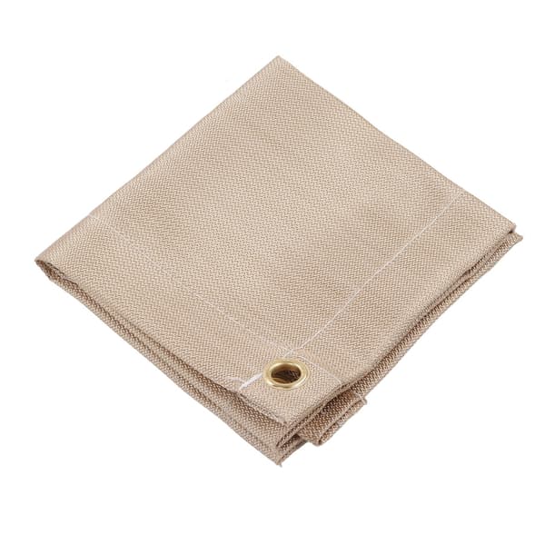 Brandsikker Måtte Glasfiber, 30x30cm, Høj Temperaturbestandig, Bålpladsmåtte til BBQ Camping