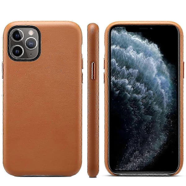 Nytt iPhone 12 Pro Max Fodral med PU-baksida i lammskinn