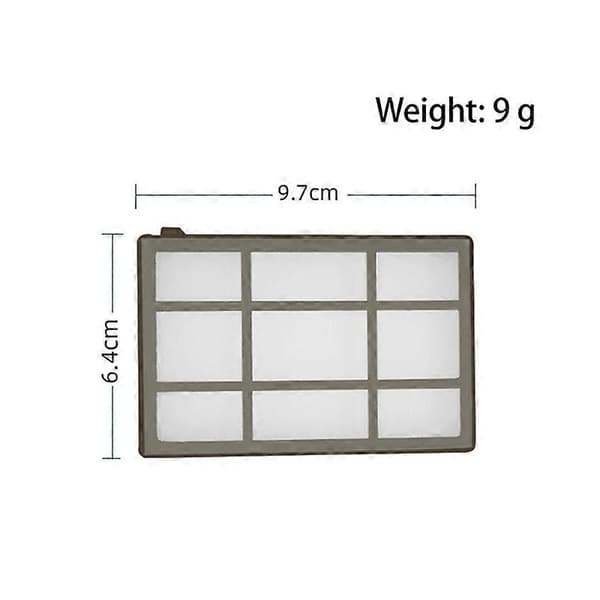 Huvudsida Borste Mopp Primärfilter Kompatibel för C30B XR500 E30 800T 820S VT-5555 Dammsugare