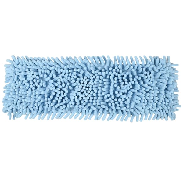 Chenille mopphode-refill, 42 cm, våt- og tørrengjøring, vaskbar, for gulvmopp