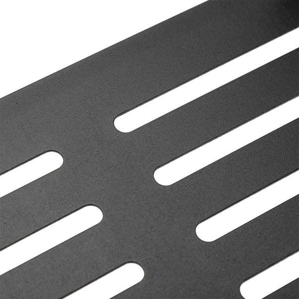Aluminium Veggmontert Baderom Dusjhylle, 2 Kroker, Kraftig Oppbevaringsstativ
