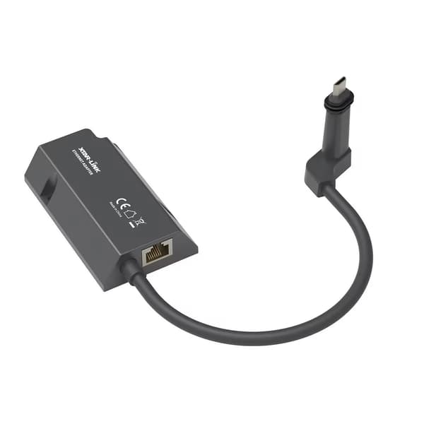 Starlink Standard Actuated Gen 2 USB trådbunden nätverksadapter, 1 Gbps Ethernet, grå