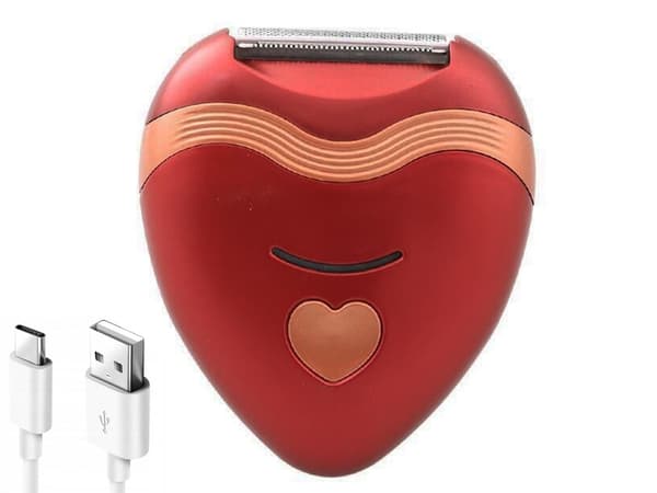 USB Genopladelig Epilator & Barbermaskine til Kvinder, Kropshårfjerning, Smertefri, Bikini, Armhule