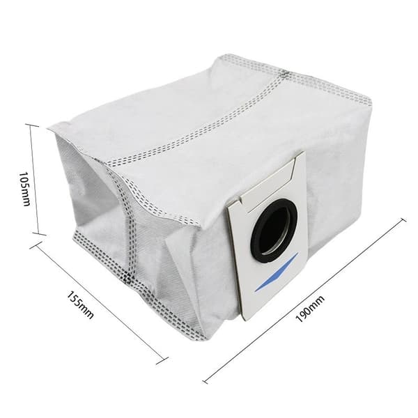 Ecovacs T20 Pro Max Plus Robotstøvsuger Tilbehørssæt, 1 Rullebørste, 4 Filtre, 4 Sidebørster, 8 Mopper, 4 Støvposer