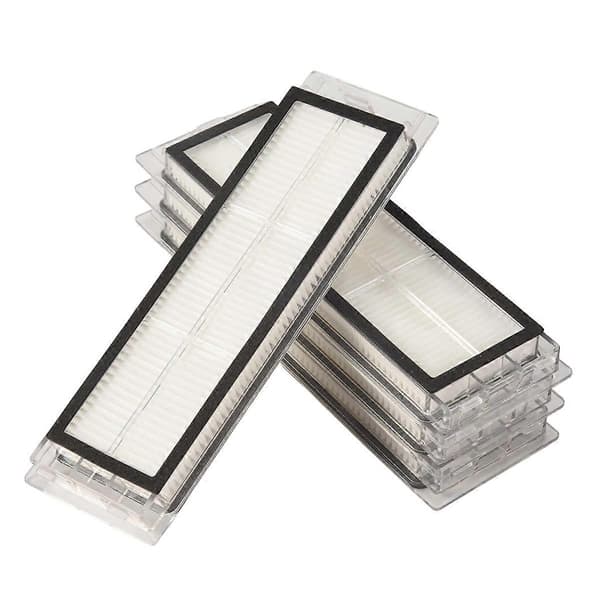 Suodattimien vaihto S5 MAX S6 E20 E25 E35 C10 S50 robotti-imureille, 4 kpl White