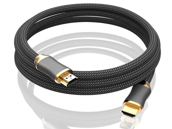 HDMI 2.1 -kaapeli 2m, erittäin nopea 8K 60Hz 4K 120Hz, kullattu
