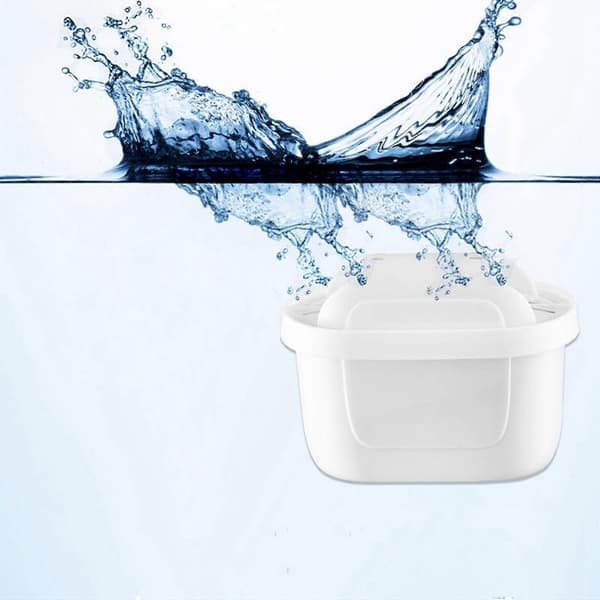 1 stk. (IKKE til Waterdrop's) Kompatibel til Alle + Kande, til Kedel Universal Filter White 1Pcs