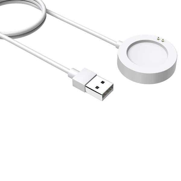 Lader til Xiaomi Watch S2, hvit, kompakt bærbar hurtigladekabel 1m