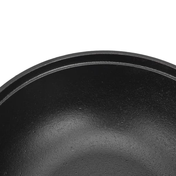 Støpejerns Sukiyaki Gryte 9.8in, Nonstick, Trekk, Holdbar, Solid, Jevn Oppvarming