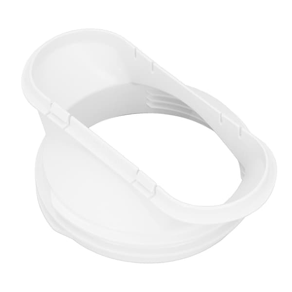 Fönsteradapter för luftkonditionering, platt utblåsslangskoppling för 5,9-tums och 5-tums rör