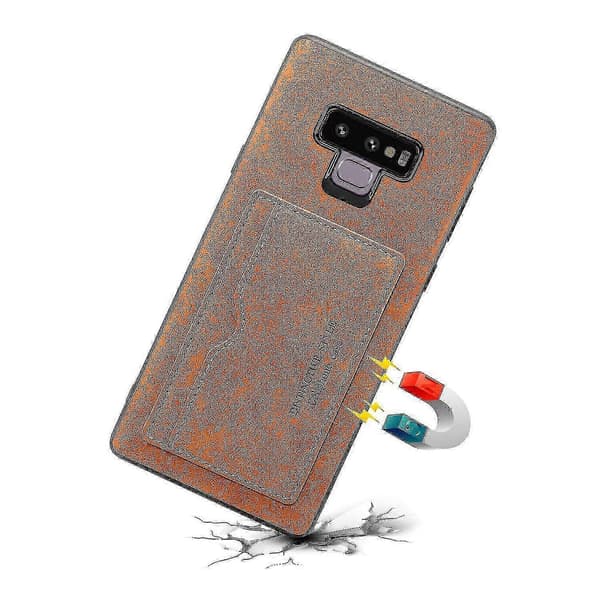Læderpung med kortholder til Samsung S10 5g Brun Pc3979