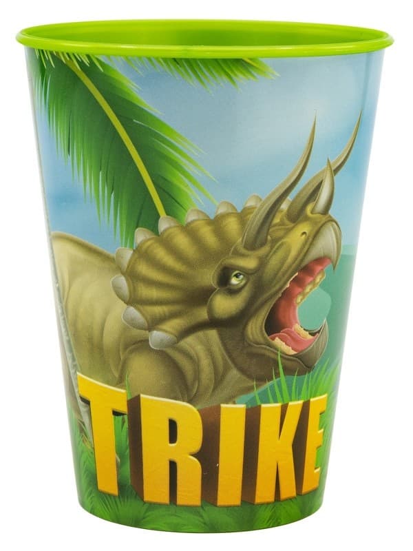 Plast Dinosaur T-Rex Kopp, 260 ml, BPA-fri, Mikrobølgeovnsikker