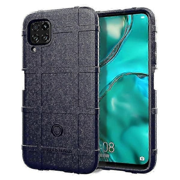 TPU Carbon Fiber Cover til Huawei Nova 7i Blå Mfkj-1607