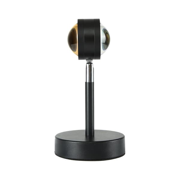 USB oppladbar skrivebordslampe med regnbueprojeksjonslys