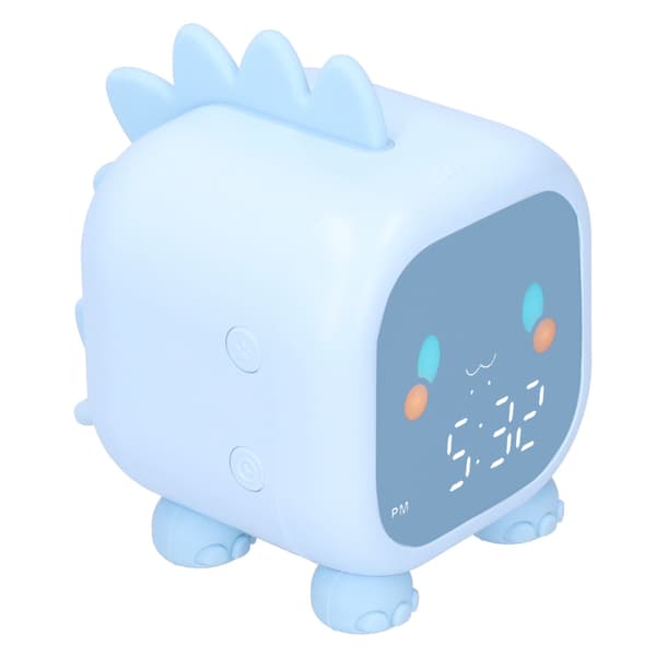 Mini LED Vækkeur, Stemmestyring, Temperaturvisning, USB-opladning, 60-minutters Timer, Bærbart