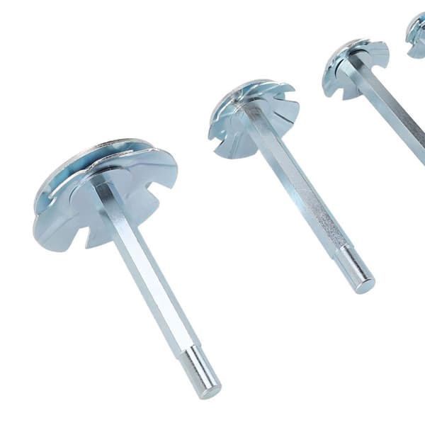 PVC Socket Saver Sett, 6-deler, Høyhastighetsstål, Rørleggerkoblingssparerbit