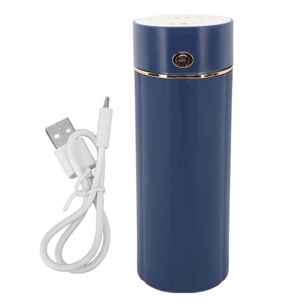 Mini USB-luftfuktare, 1000 ml, Hög dimma, Tyst, Färgglad nattlampa, Aromaterapi skrivbordsdiffusor